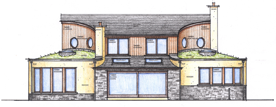 newbuild cob house